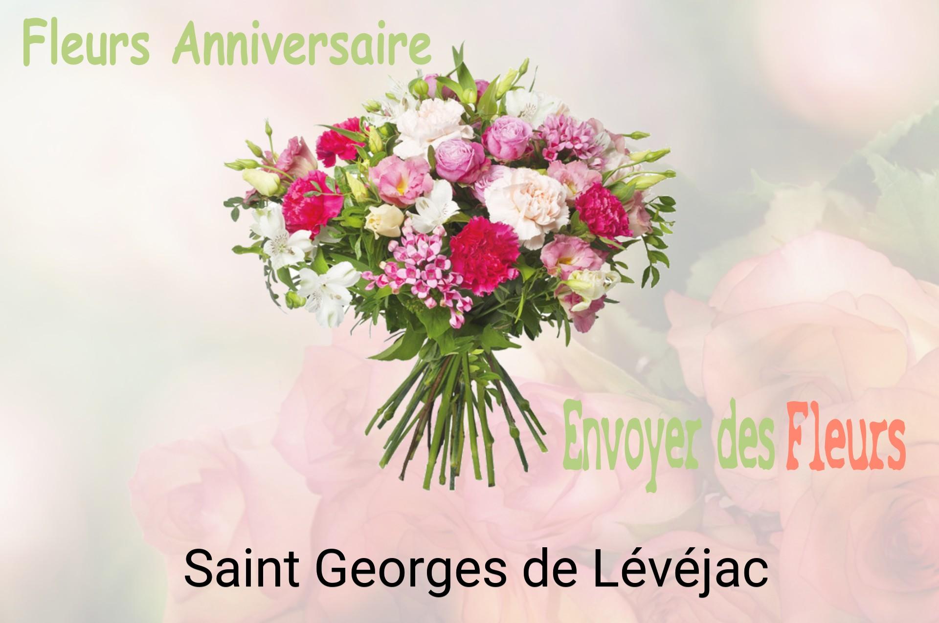 Bouquet de fleurs d’anniversaire livré à Saint-Georges-de-Lévéjac